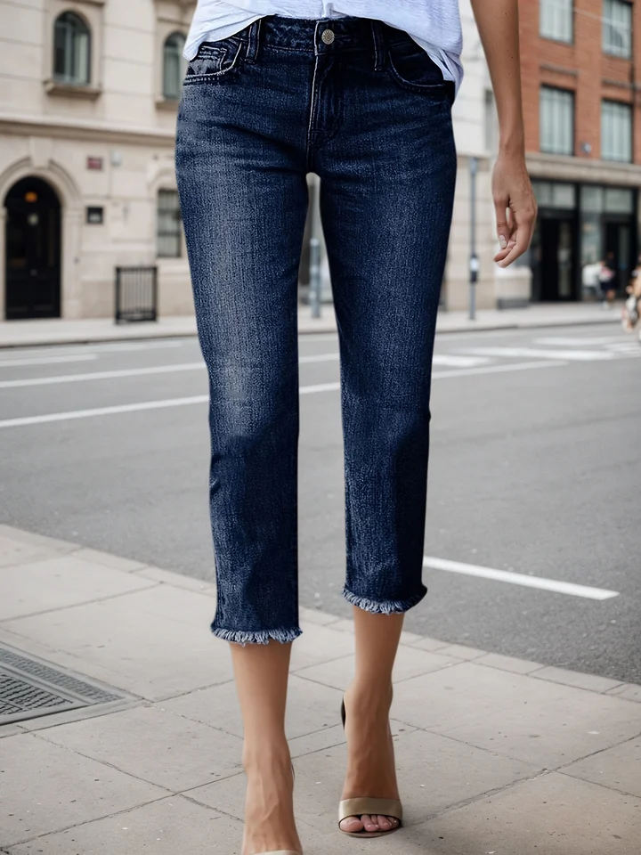 Women's Comfortable Elastic Slim Fit Jeans