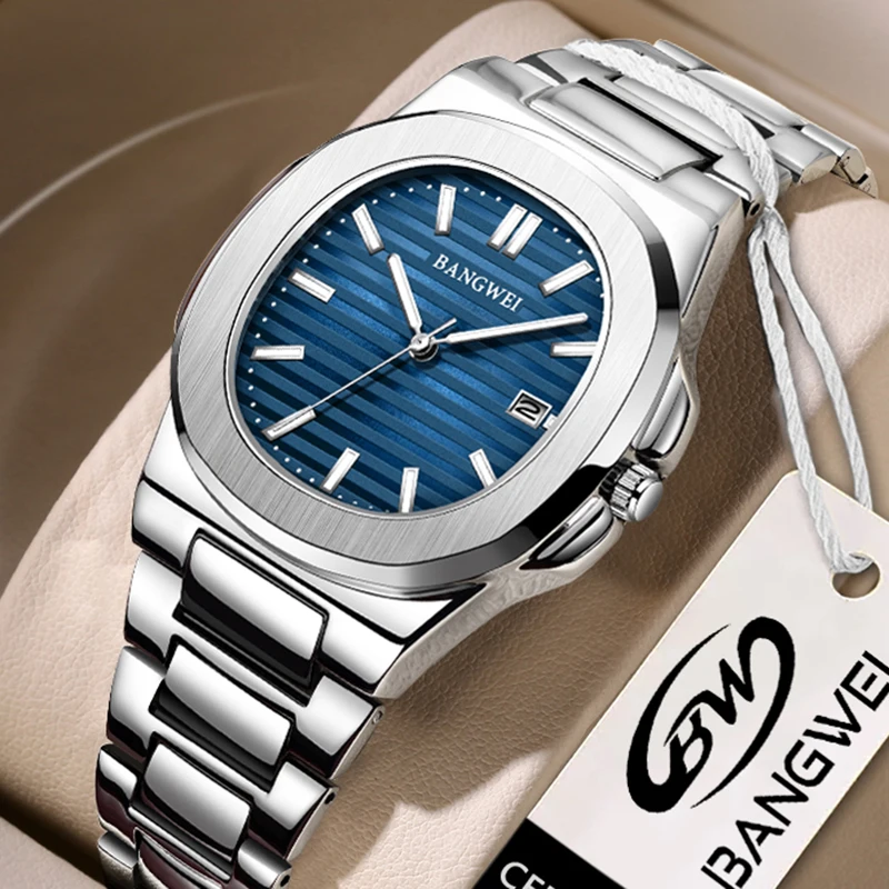 LIGE 2025 New Original Brand Luxury Mens Watches Fashion Business Watch Men Sports Military Waterproof Date Chronograph Male