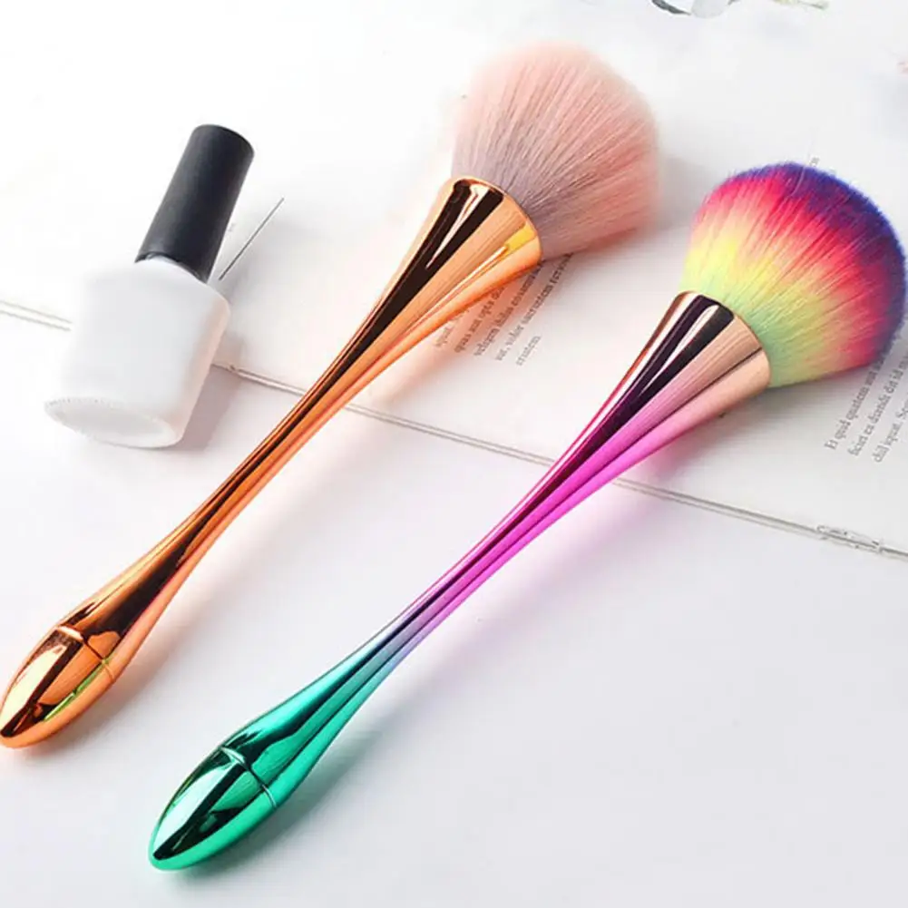 

Durable Nail Brush Compact Nail Dust Brush Set for Effortless Manicure Makeup Application Soft Bristles Slim for Girlfriend