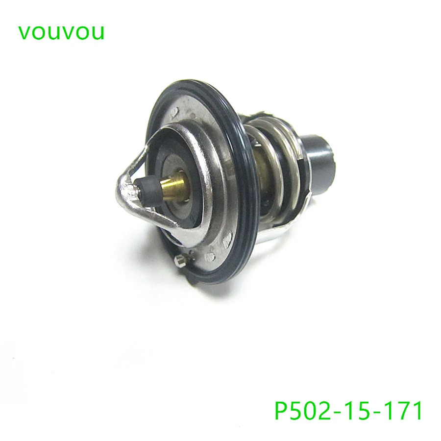 Car accessories P502-15-171 engine cooling thermostat for Mazda 2 14-19 CX-5 17-21 KF CX-8 cx9 CX-3 CX-4 MX-5 2015-