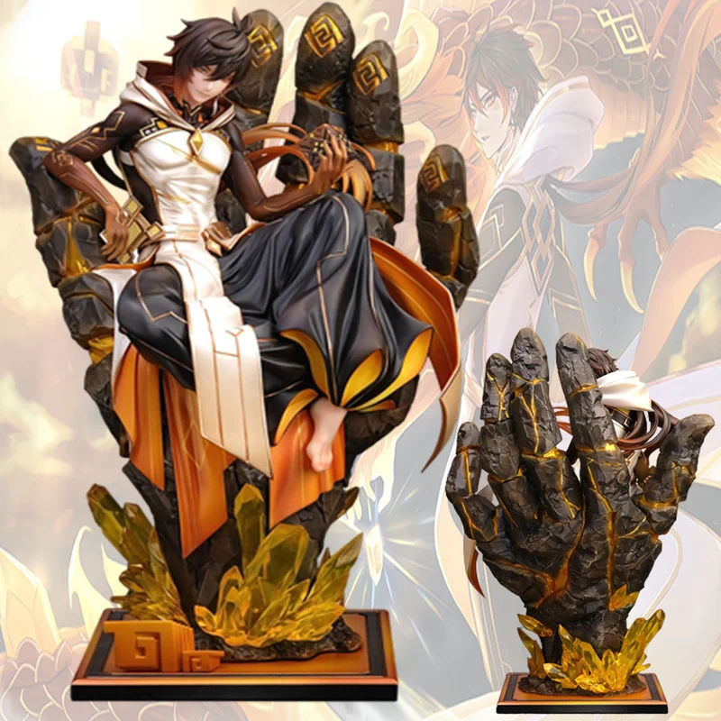 GkGenshinImpactZhongliActionFigureGenshinImpactShenheRaiden