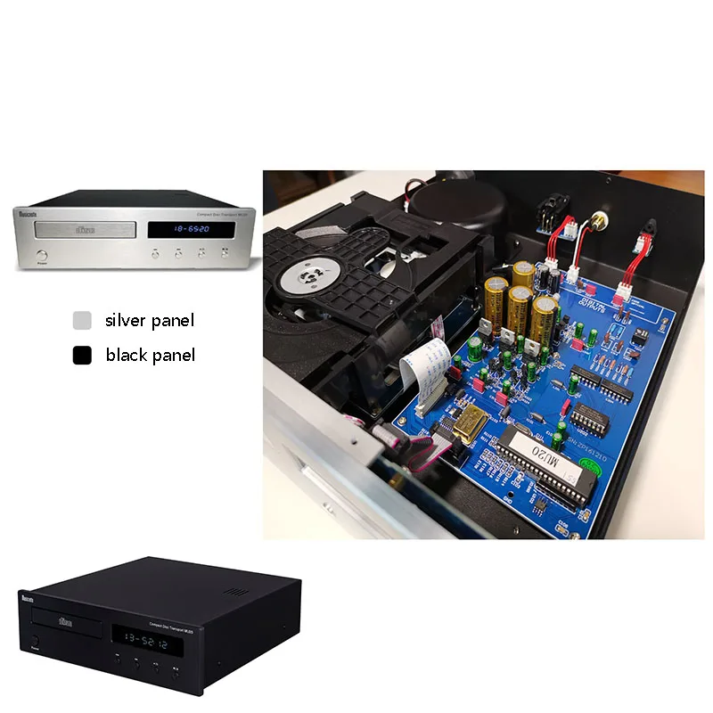 MU20 Professional CD Player HIFI Home CD Pure Turntable Fever-grade Audio Player Supports Balanced Coaxial Fiber Interface