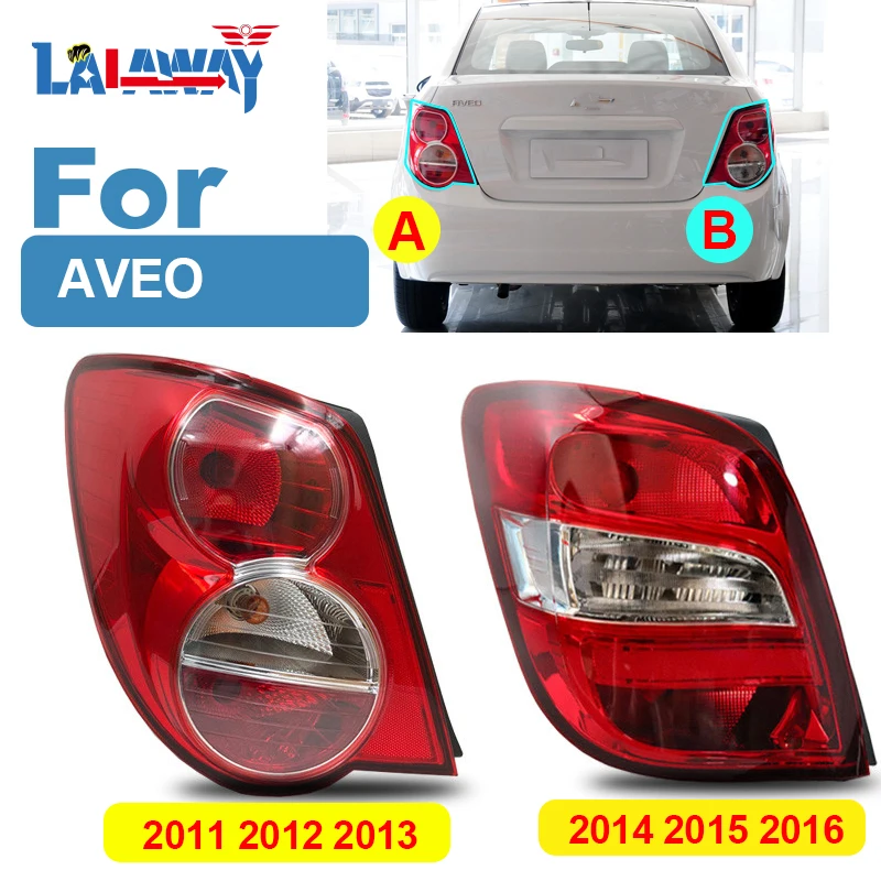 

For CHEVROLET AVEO 2011 12 13 2014 2015 2016 Rear Headlight Housing Light Lamp Assembly Side Assembly Replacement Lampshade