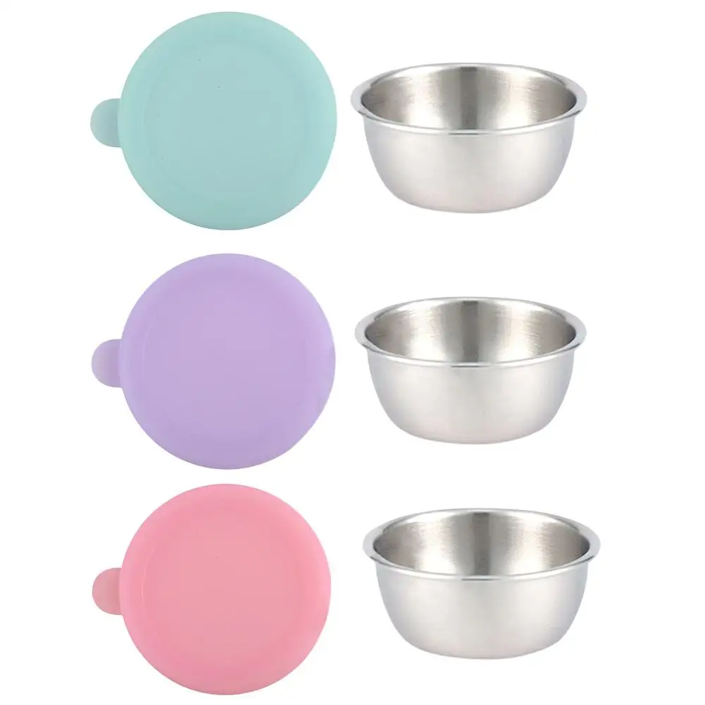 

YOUZI Condiment Containers With Lids 4 Pack 50ml Dipping Sauce Cup Leakproof Silicone Lid For Dessert Salad Dressing