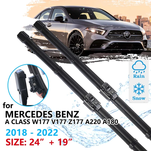 Car Front Wiper Blade For Mercedes Benz A Class W177 V177 Z177 A220 A180  2018~2022 Windscreen Windshield Accessories Window 2021 - AliExpress