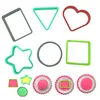 Children DIY Plasticine Mold Modeling Clay Accessories Play Dough Tool Kit Plastic Set Knife Mold Kids Educational Toys Gifts 6