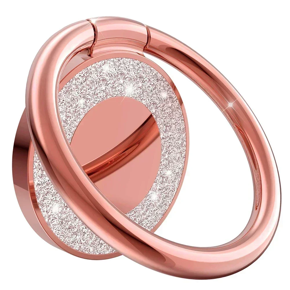 360° Rotatable Metal Phone Ring Holder and Stand - Universal Design