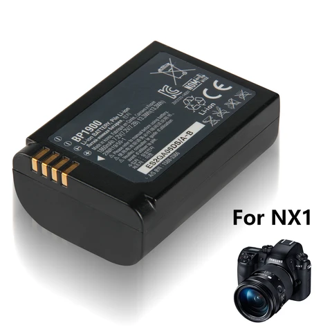 Battery For Samsung NX1 BP1900 Rechargeable Phone Battery 1860 mAh