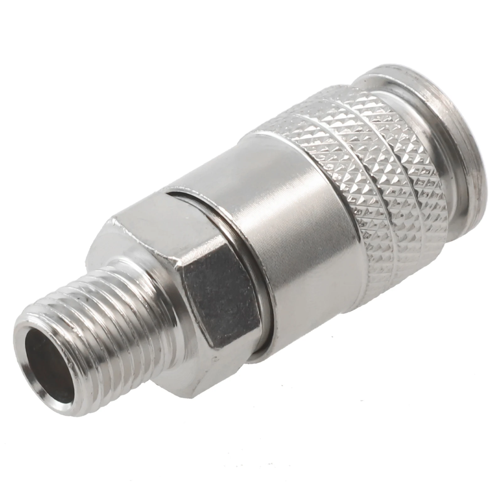 Pneumatic Fitting G1/4 Male Thread EU Standard Quick Connector For Air Compressor 53mm Length Air Compressor Tool Parts 1 4 european style air quick connector 2 lines separated pneumatic tool aluminum material air compressor part air hose coupler