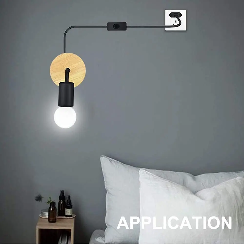 Pathson Iluinación De Pared Ajustable Con Interruptor De Atenuación