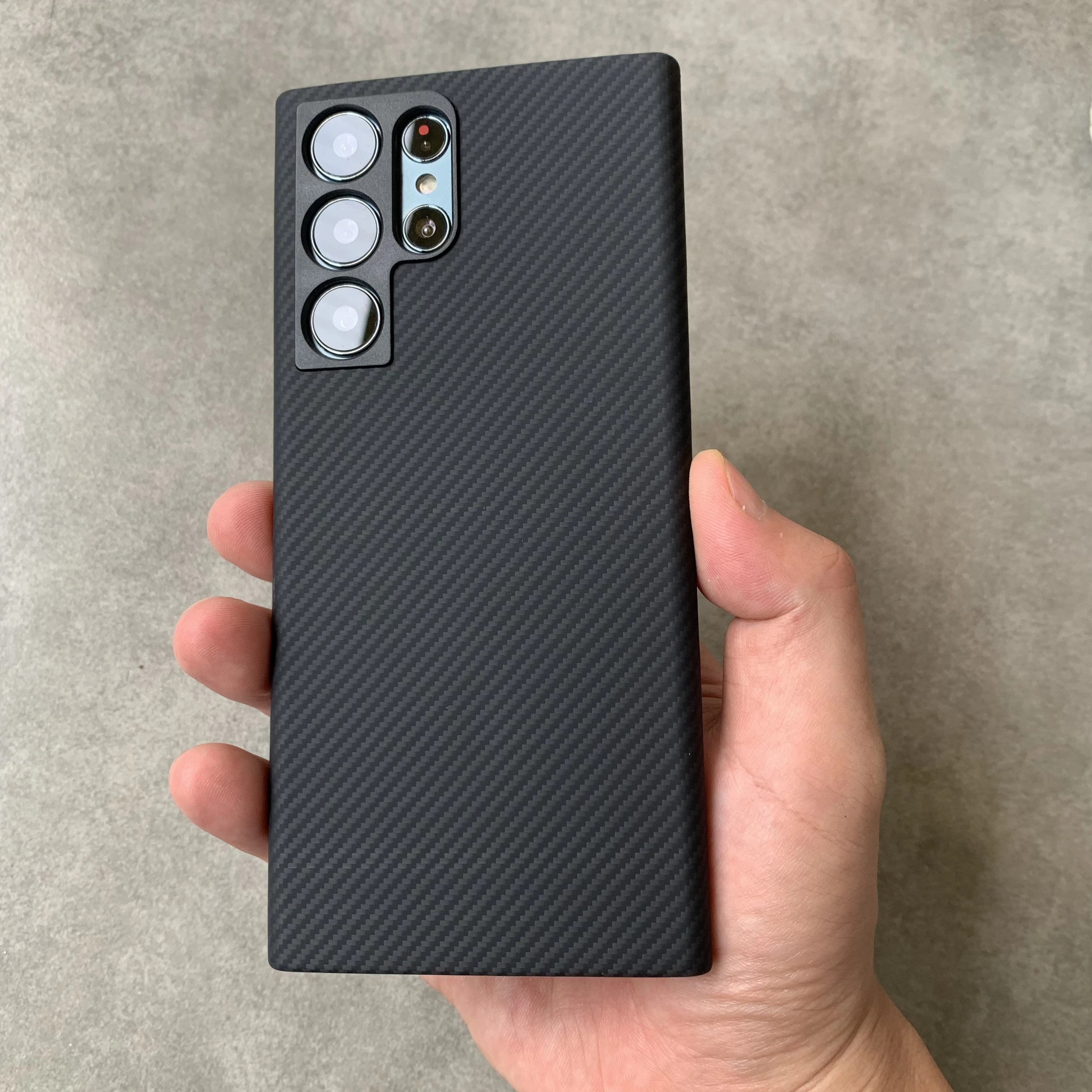 ForSamsungS22UltraMagsafeRealCarbonFiberCaseUltraThinAramid