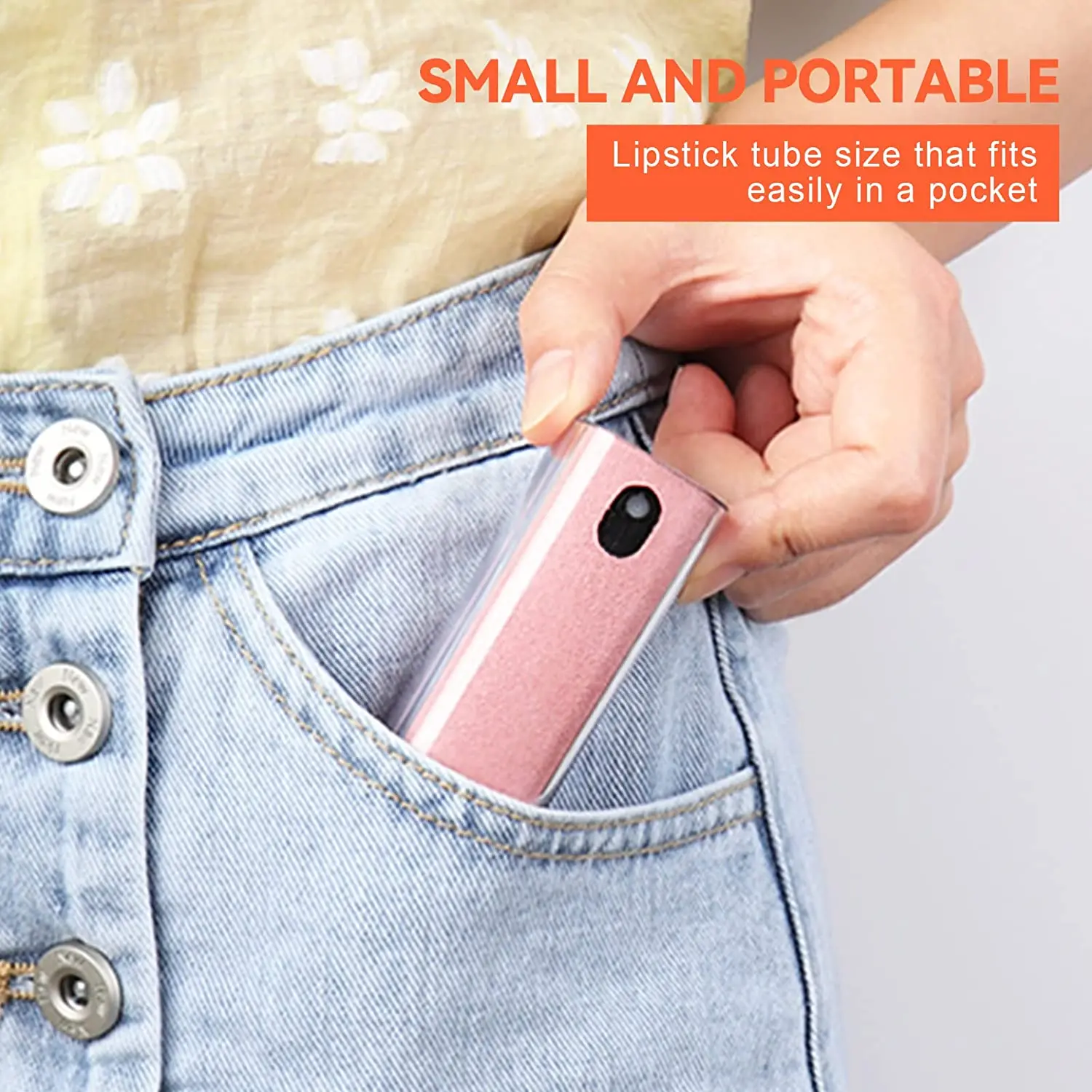 2 In 1 Phone Screen Cleaner Spray Portable Tablet Mobile Phone Touch Screen Cleaner Microfiber Cloth Set Glass Cleaning Artifact 4