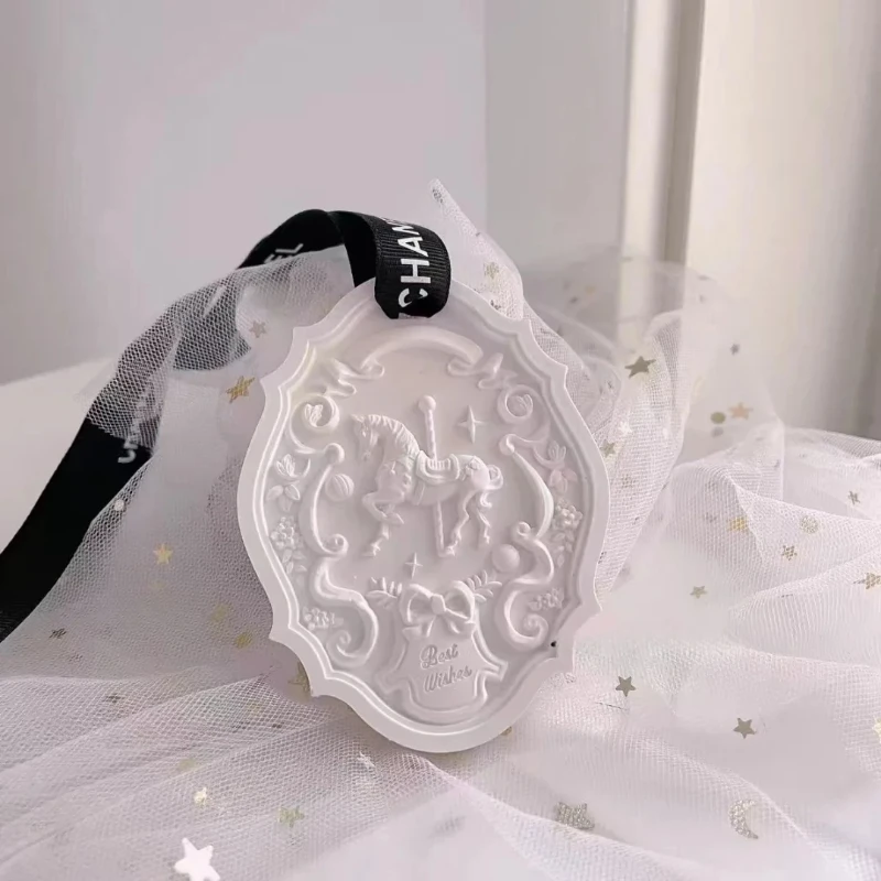 회전목마 펜던트 아로마테라피 석고 실리콘 몰드 DIY 에폭시 레진 석고 공예 장식 몰드