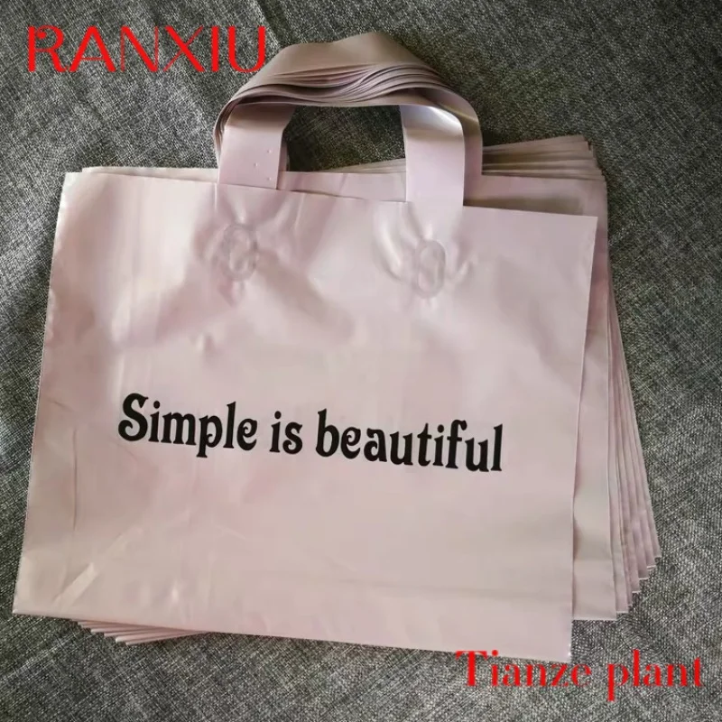 

Custom Cheap Price PE Packaging Plastic Bag Shopping Bag With Custom Logo