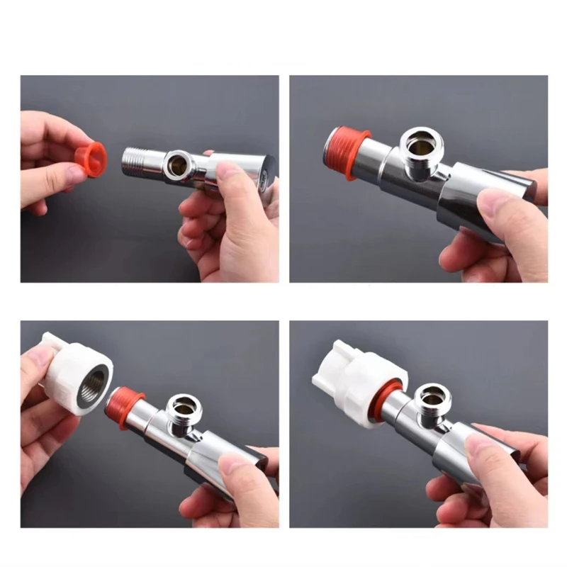 100-10PC Faucet Leak-proof Sealing Gasket Washer Silicone Raw Belt Triangle Valve Rubber Pipe Hose Prevent Dripping Leakage Plug sealing gasket rubber washers stainless steel washer