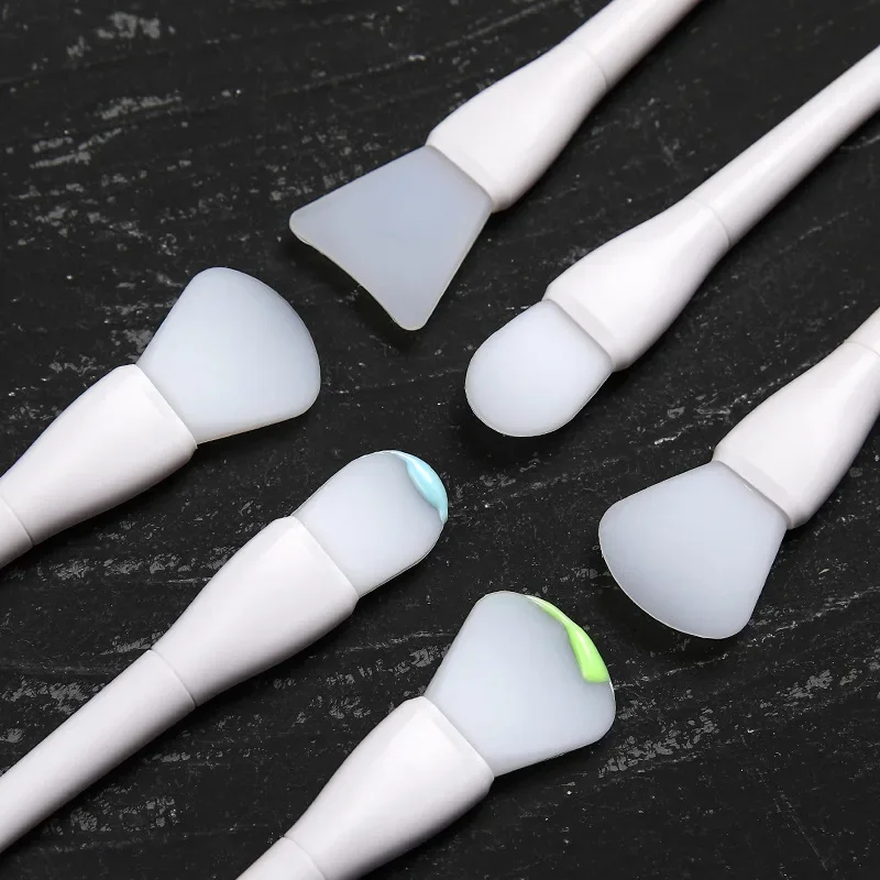 Clear stamps Wax seals Wax Seal Silicone Wax Lacquer Epoxy Resin Mixing Cleaning Spoon Powder Dip Sealing Making Tools SB054