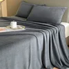 2024 New High Gram Heavy Milk Velvet Solid Color Single Product Bed Sheet Thickened Warm Mattress Cover Skin Friendly Bedding 2