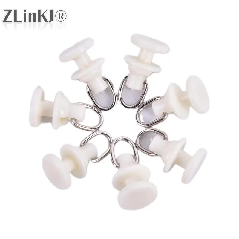 Curtain Track Glider Rail Curtain Hook Rollers Tracks Accessories for Curtains Drapes Sheer Valances Curtain Sliding Track Curtain Track Curtain Accessories Curtain Hooks 20pcs