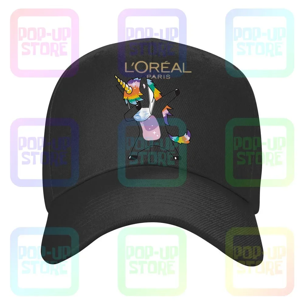 Maschera Unicorno L'Oreal Paris Logo Caps Berretto Da Baseball