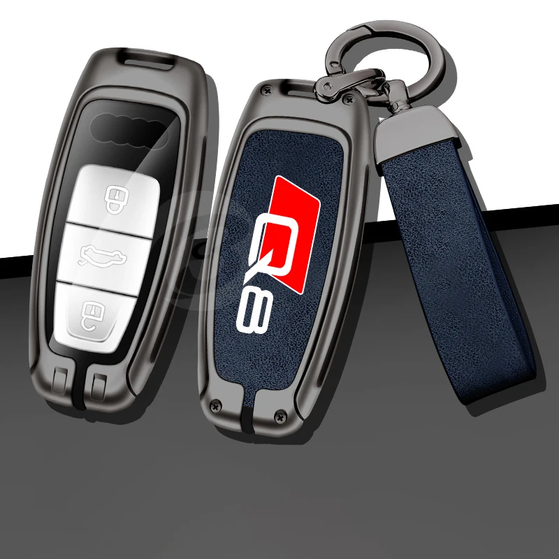 Juste de clé de voiture en TPU pour Audi, porte-clés, coque, sacs,  protecteur, accessoires automobiles, A3, A6L, Horizon, A7, A8, Q7, Q8,  nouveau - AliExpress