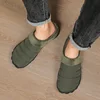 New Couple Outdoor Cotton Slippers Indoor Non-Slip Waterproof Plus Velvet Warm Cotton Slippers 6