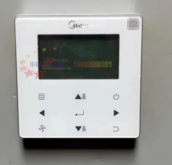 Midea ar Condicionado Controlador de Fio Painel de Controle de Exibição 17317100002915 Kjr120g Bwk-e Wdc-120g wk a Novo