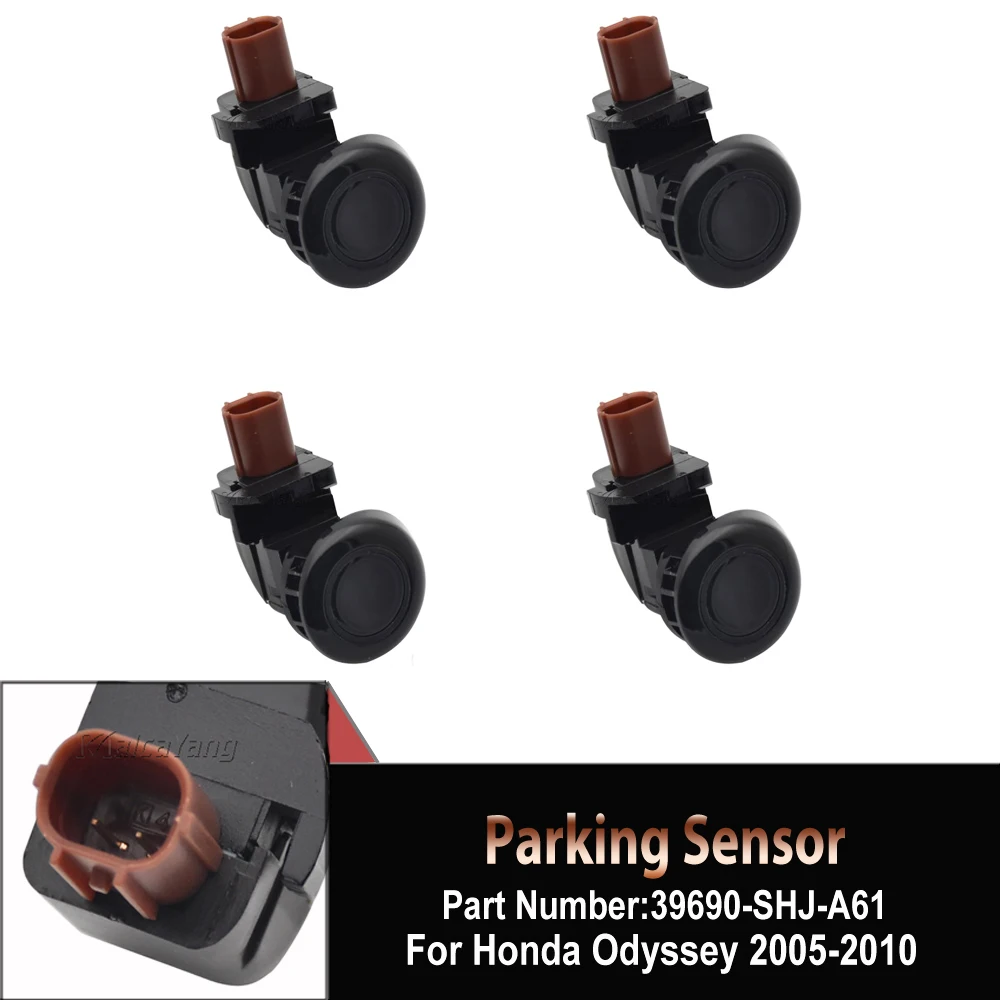 

4PCS For Fit 05-10 Honda Odyssey Silver Rear Bumper PDC Parking Sensor 39690SHJA61 39690-SHJ-A61