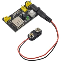 Breadboard Kit with Power Supply Module Jumper Wires Battery Clip, 830 & 400 tie-Points Breadboard for Arduino - Image 5