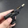 1:3 Semi Alloy G34 TTI Pistol Model Keychain Disassemble Mini Gun Toy Craft Bag Pendant for Chlidren Adults 5