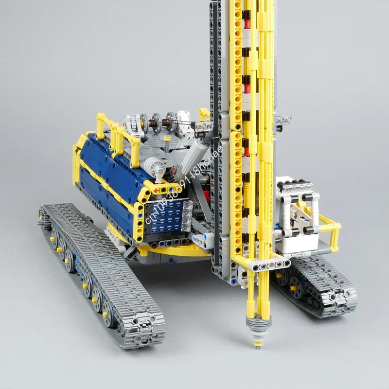 3929PCS MOC Drill Rig- 42055 C Model City Engineering Technology