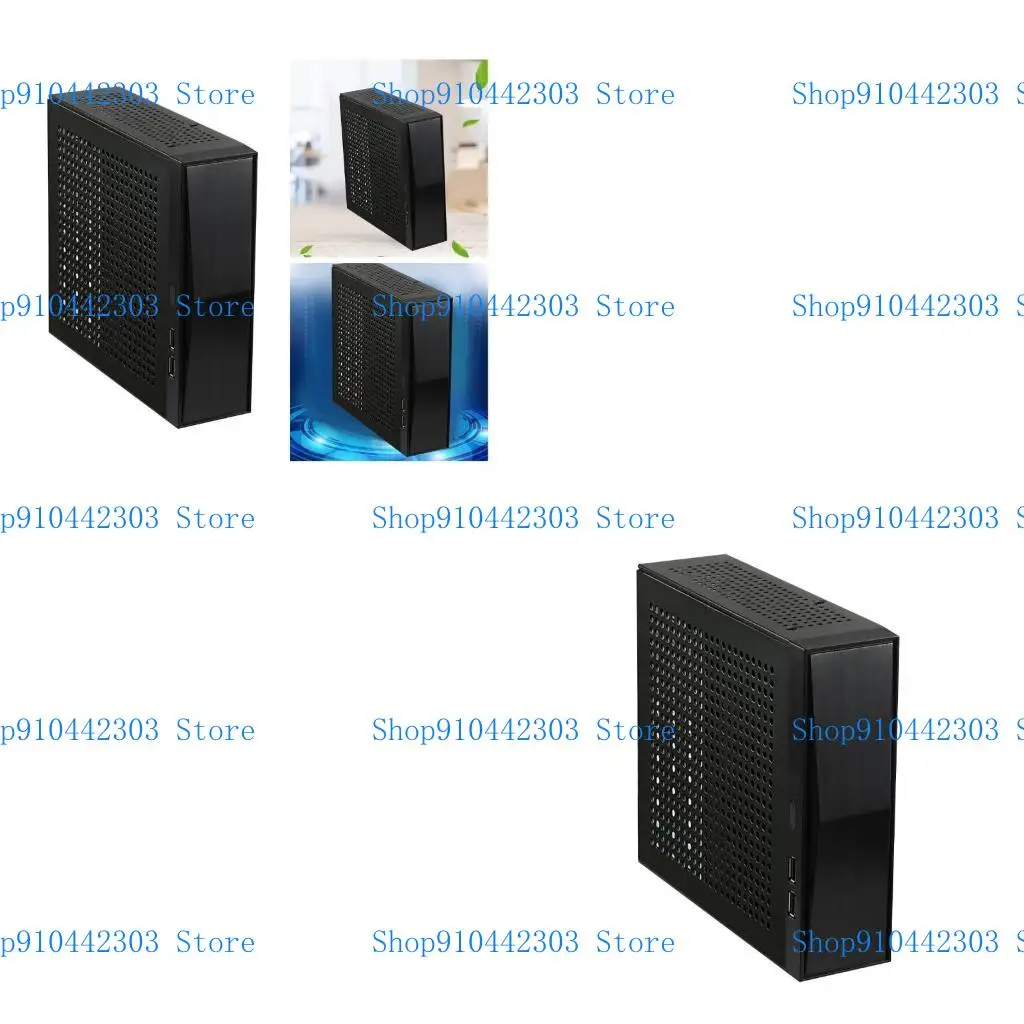 Compact Mini-ITX HTPC Chassis for Home Theater & DIY Desktop Systems