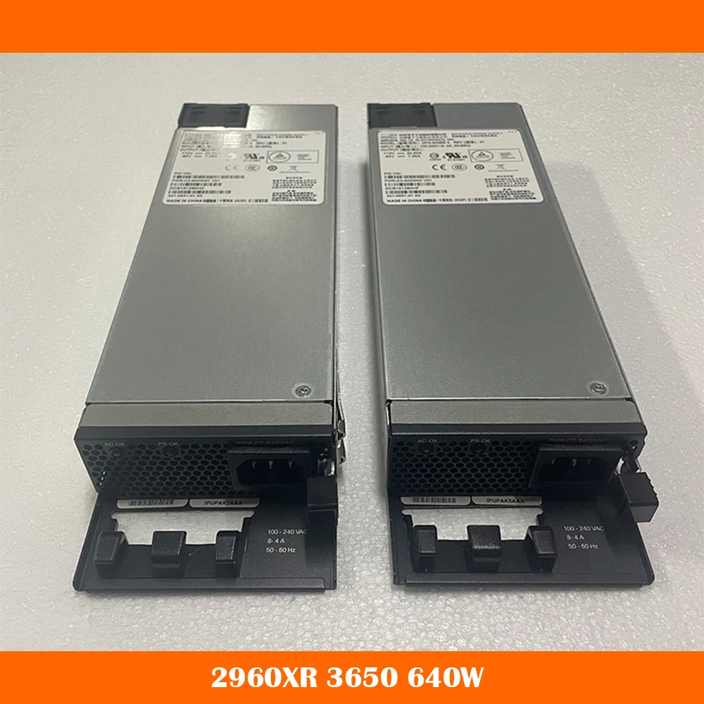 Alimentatore Desktop Per 2960Xr 3650 Pwr-C2-640Wac 640W Completamente Testato
