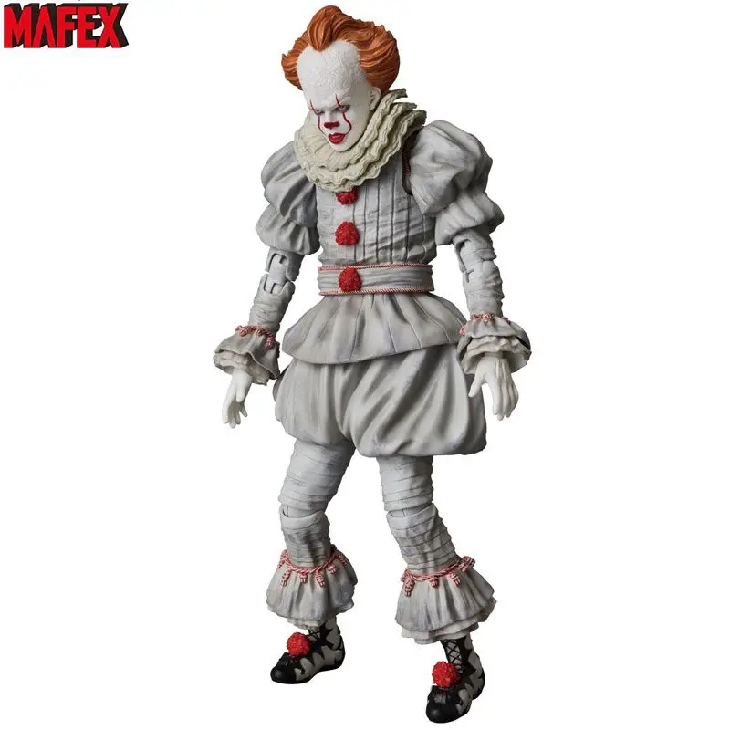 In Stock Original MEDICOM TOY MAFEX No.093 PENNYWISE IT The Clown Returns Anime Action Collection Figures Model Toys