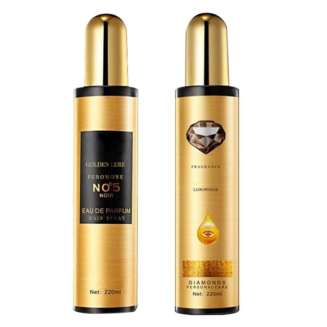 Golden Lure Hair Perfume Spray Pheromone Hair Oil Long Lasting Hair Oil  Improve Dry Frizzy Nourishing Water and Repairing Fluid - AliExpress