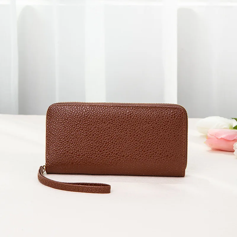 Long Wallet Women Letter Prints 2 Folds Female Money Bag Coin Purses All-match Card Holder Multifunction Handbag Clutch 5
