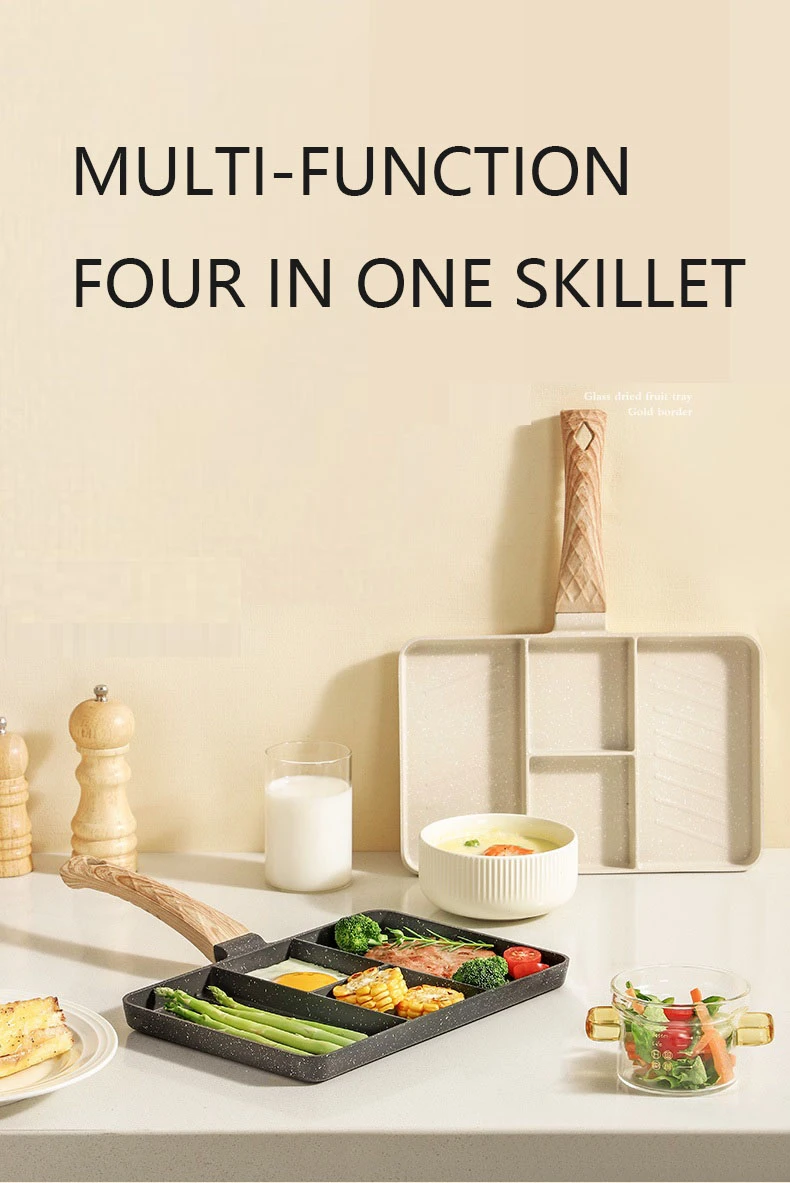 Danoz CookSmart 4-hole non-stick frying pan