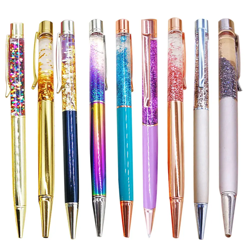 

Ручка со стразами шариковые ручки канцелярские принадлежности ручка масляная Милая многоцветная металлическая ручка шариковые ручки со стразами