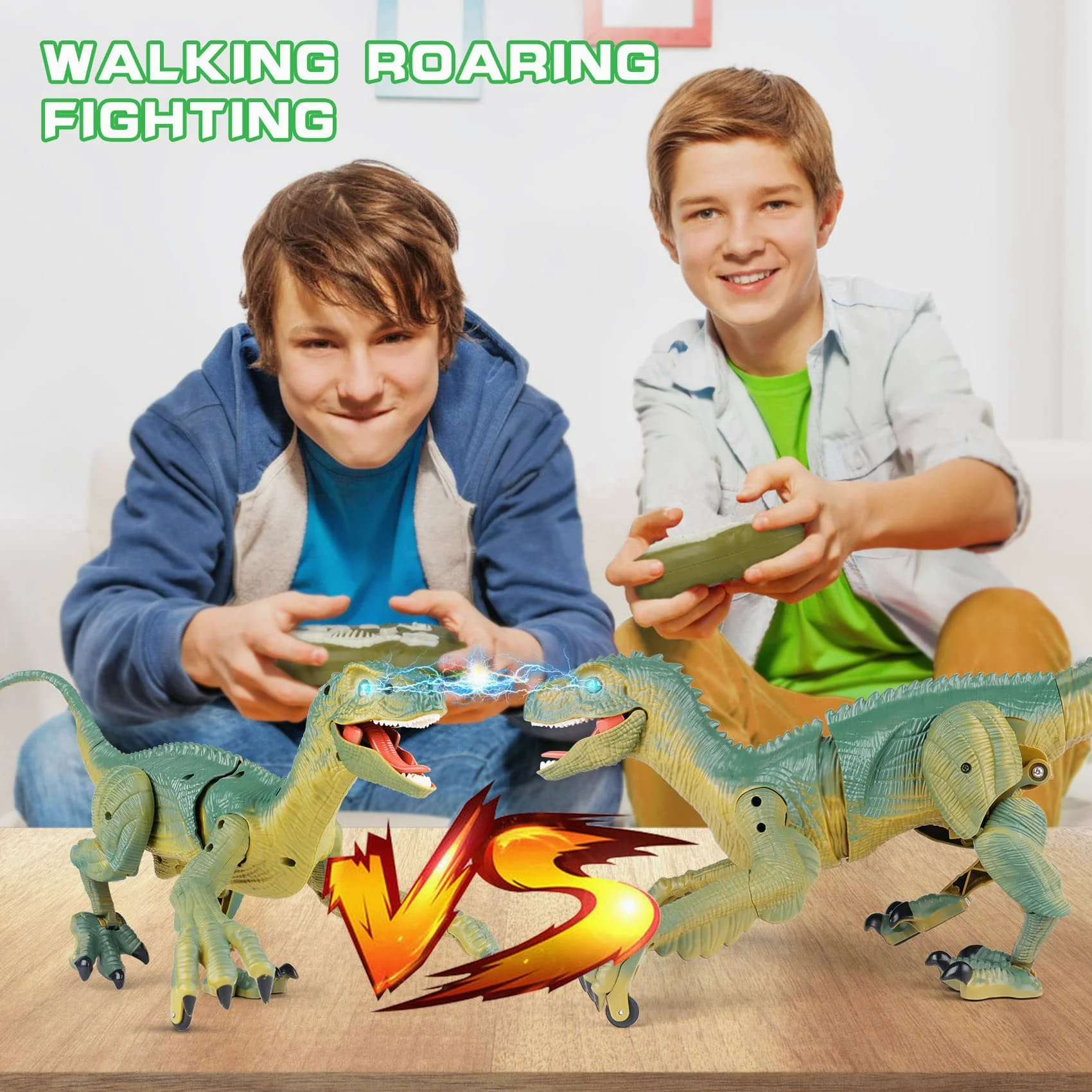 Jeu de société Dueling Dinosaurs - Jouets Dinosaurus pour enfants