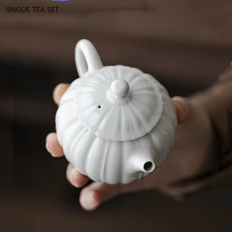 150ml Japanese Handmade Ceramic Teapot Retro Home Filter Tea Infuser Retro Zen Beauty Teapot Chinese Tea Accessories