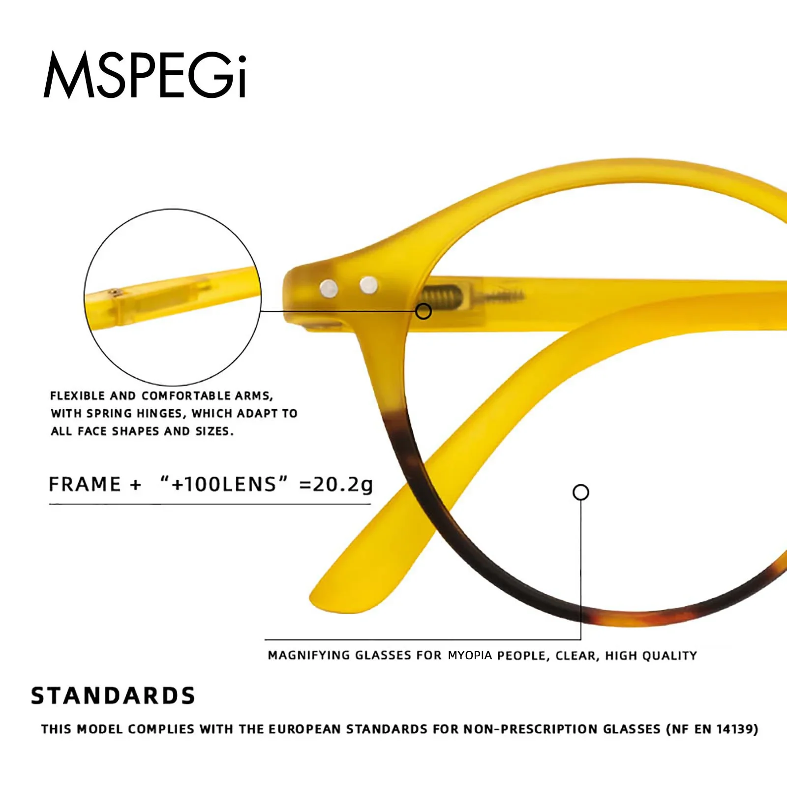 Meeshow Brand Reading Glasses Retro Transparent Fashion blue light blocking glasses Europe Style Men Women presbyopia Anti 1816 2