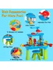 Children's sand and water table toddler water activity table rain shower game table toys 5