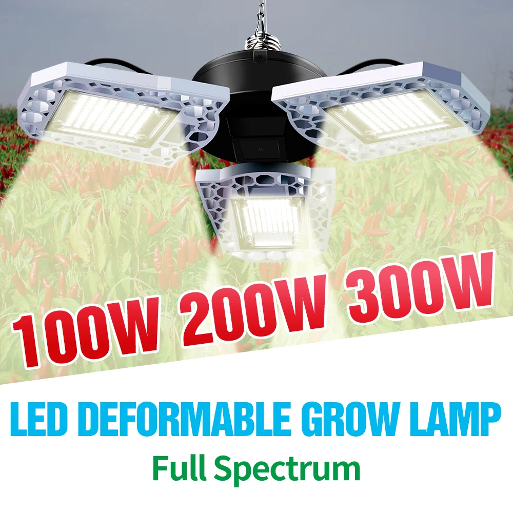 E27 Deformable Plant Grow Lamp Full Spectrum Phyto Led Bulb LED Sunlike Light Hydroponic Lamp Greenhouse Seeds Flower Fitolamp full spectrum e27 phyto lamp led hydroponic grow light 220v uv plant bulb for flower seeds growth tent 18w 28w 30w 50w 80w 100w