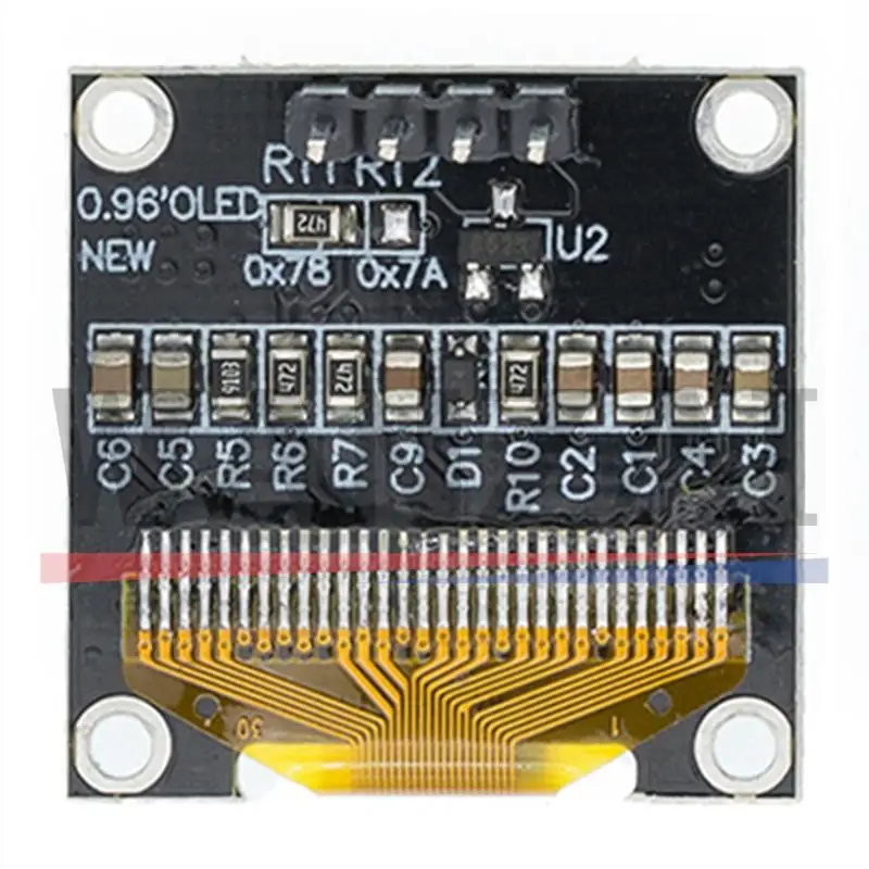 0.96 inch 4pin Serial OLED Display Module 128X64 for arduino