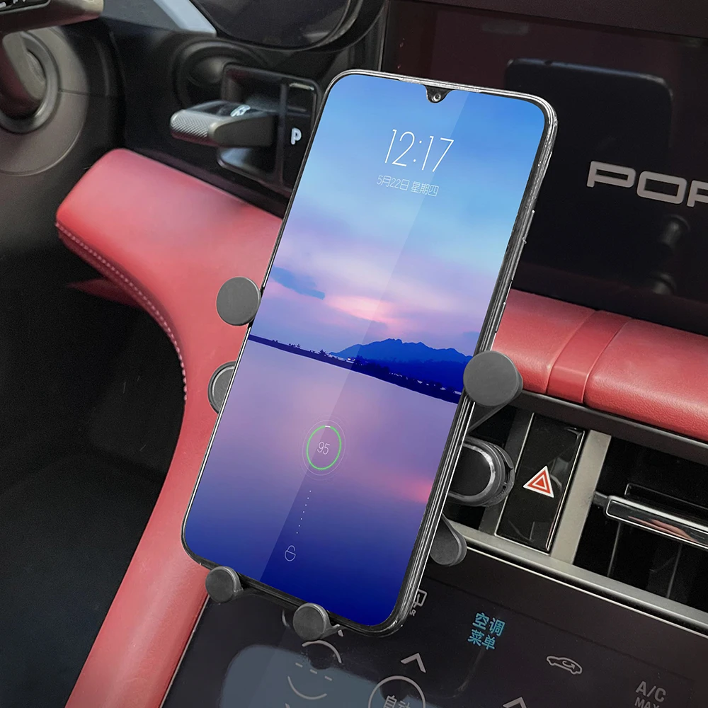 Gravity Car Phone Holder Cell Phone Stand Auto Interior