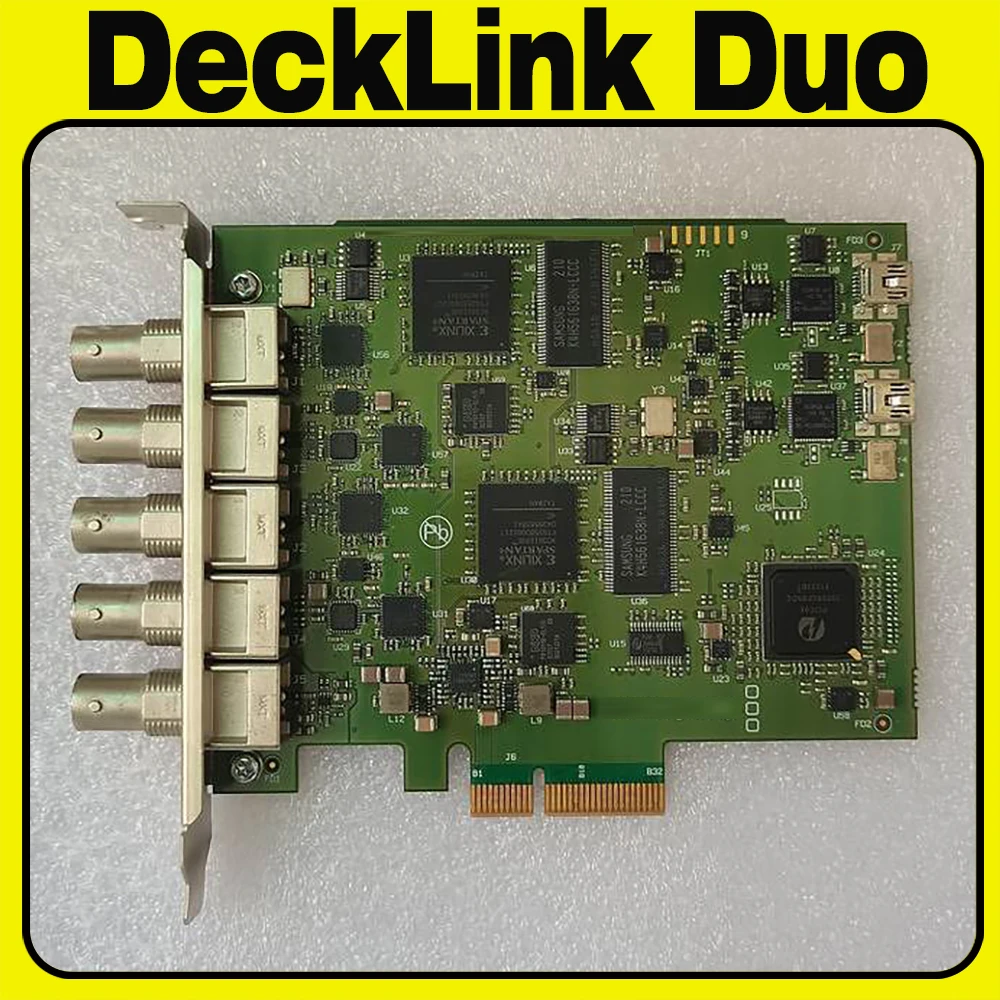 

BMD DeckLink Duo Four-channel Video capture card Dual-channel SDI