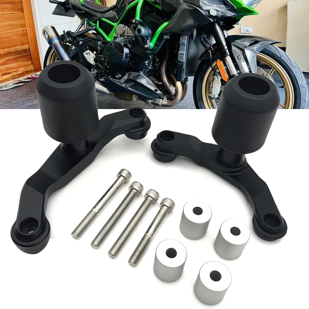 

Для Kawasaki ZH2 ZH2SE ZH 2 2020-2023 защита от падения мотоцикла Рамка слайдер защита от ударов протектор