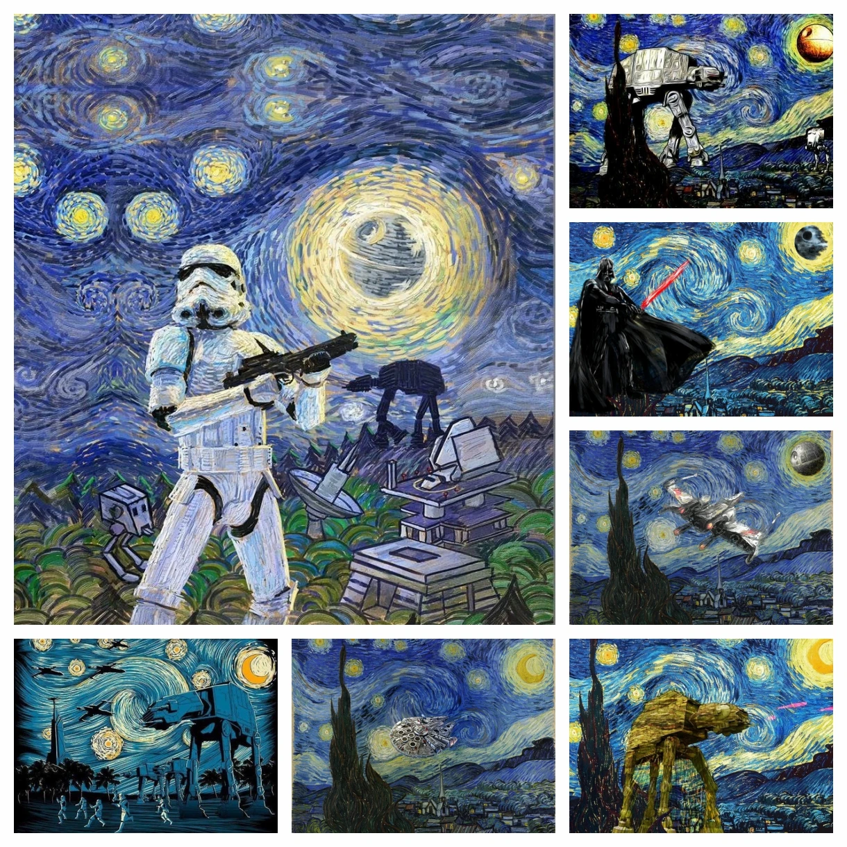 Starry Starry Night Diamond Painting