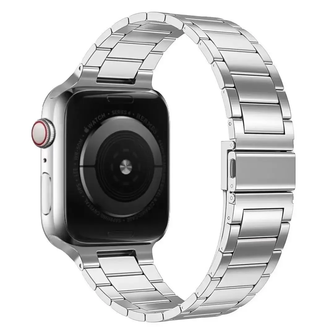 Sleek Metal Strap and Protective Case