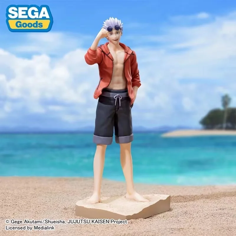

Аниме фигурки героев ПВХ Sega Luminasta juютсу Kaisen Satoru Gojo Geto Suguru летняя одежда Ver. Коллекция моделей игрушек в подарок