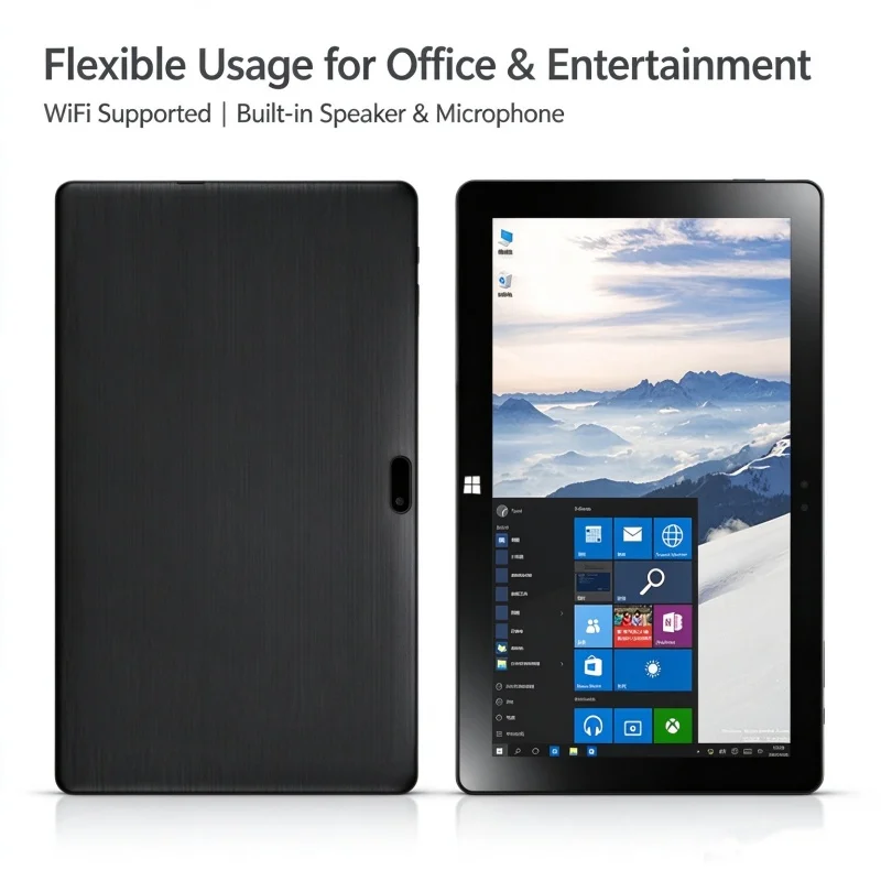 11.6 INCH NS-7100 2GB RAM 32GB ROM 64 Bit Windows 10 Tablet PC 2 In1 With Keyboard X5-Z8350 Quad-Core WIFI Dual Camera